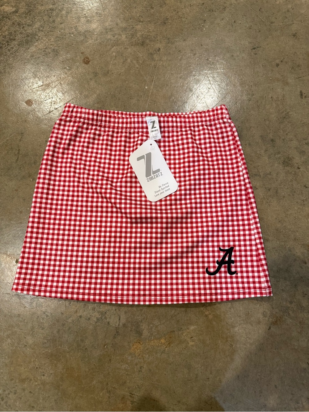 Alabama Gingham Mini Skirt